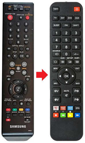 Telecomando adatto per samsung - telecomando,
