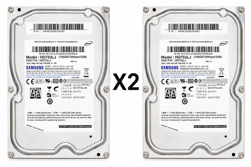 Lotto samsung spinpoint f1 - 2x,