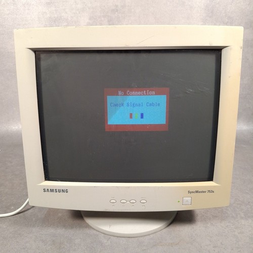 Monitor crt samsung - crt,