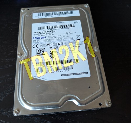 Disco rigido 750 samsung - gb,