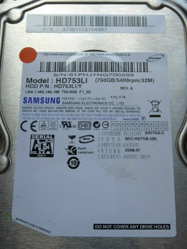 Samsung hd753li 2008 07 - samsung, 2008.07