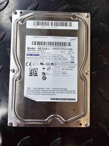 Disco rigido sata - disco, samsung
